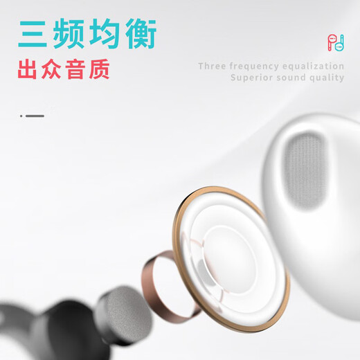 Edifier (EDIFIER) H180Plus wired headset semi-in-ear wire control can call mobile phone headset music earplugs suitable for 3.5mm interface white