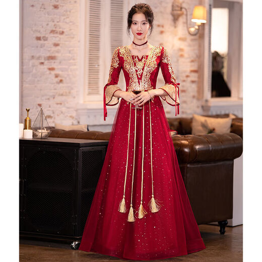 Mificy Xiuhe Wear Bride 2023 Новая летняя тост.
