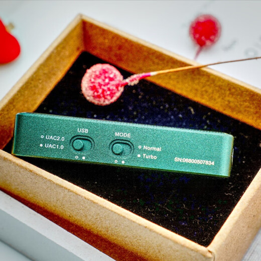 XDuoo Link2bal explosive version 270mW high thrust portable Android iPhone mobile phone small tail 4.4 balanced decoding amp cable explosive version green suit version ready for delivery