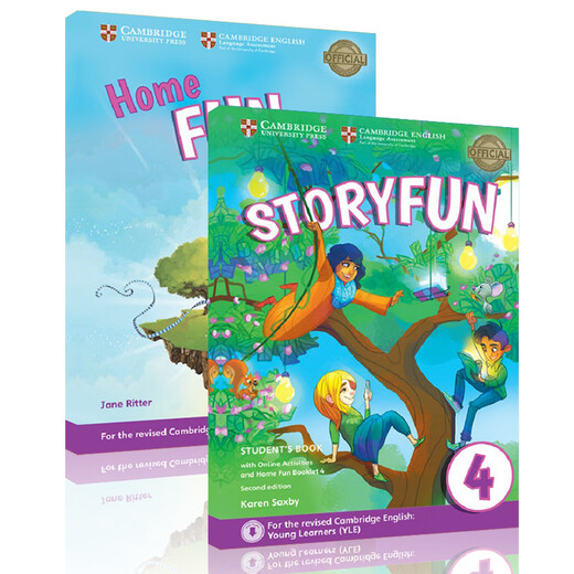 剑桥少儿英语YLE考试教材Storyfun for Movers 4级别学生书+练习册