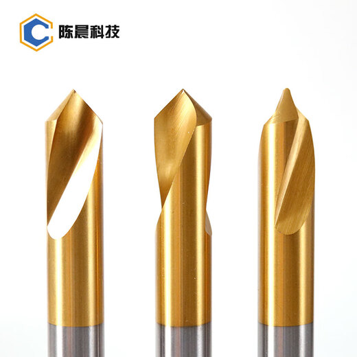 Chenchen Technology cobalt-containing center drill center drill stainless steel 90-degree extended center drill titanium-plated positioning drill punching drill fixed-point drill bit cobalt-containing fixed-point drill 1 piece 10*150MM*90