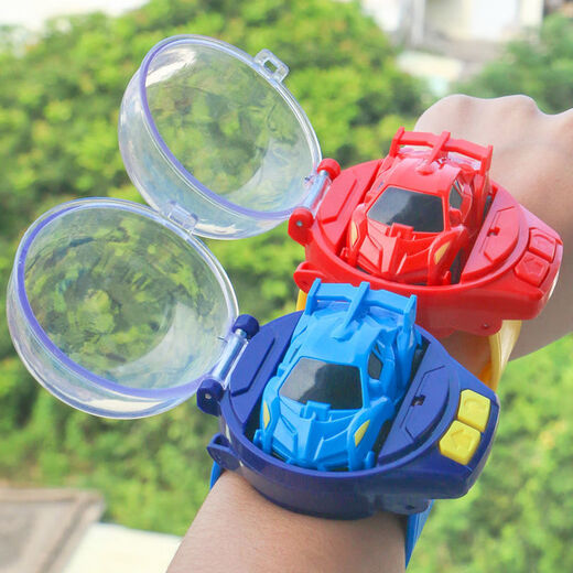 Toy watch remote control car social children boy electric remote control car racing girl rechargeable watch pink