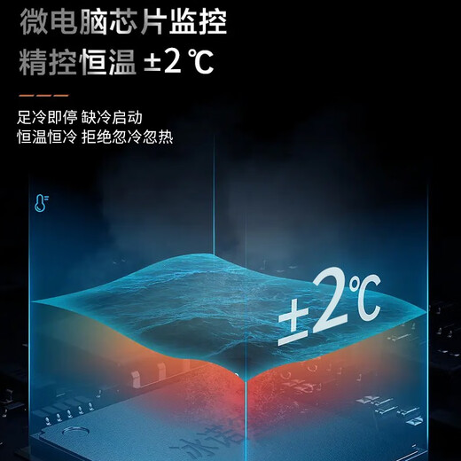 冰诺玺冰柜商用大容量冷冻柜家用卧式冷柜大容量冷藏冷冻展示柜商用冷冻柜商用冷柜 698单温智控1700*630*820