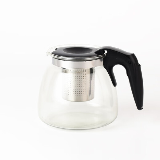 Thermal tea bar machine, thermal insulation glass kettle, water dispenser, universal health pot, teapot, high temperature-resistant accessories, hot water kettle 12004L 1200ML, no open cover + 4 lotus cups