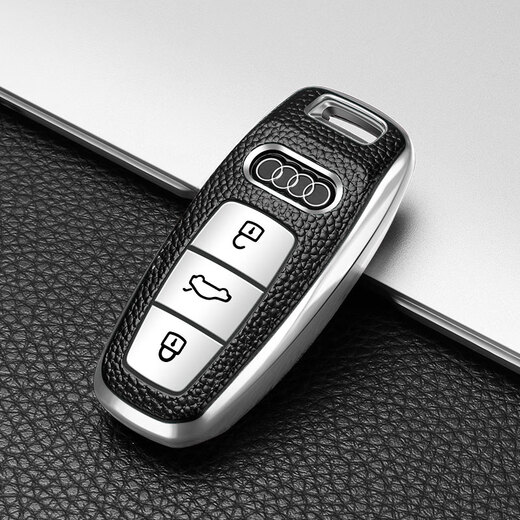 Digaren Leather Match New Audi A6L Couverture de clé Audi A3 A7 Q7 Q8 CLACE CASE MODIFIÉ