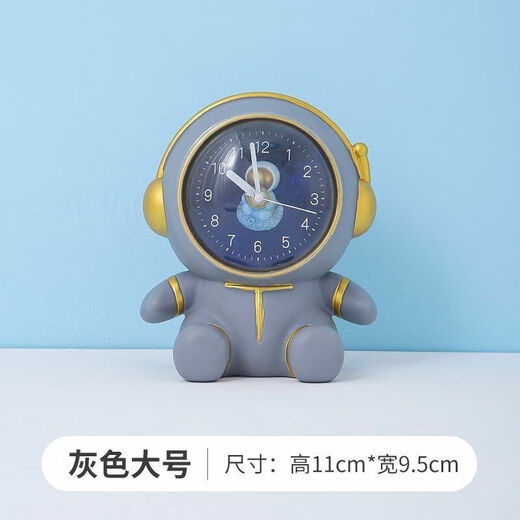 Leaf cutter ant astronaut astronaut piggy bank can be stored and retrievable bedroom desktop small ornaments children's day birthday gift piggy bank white trumpet with clock