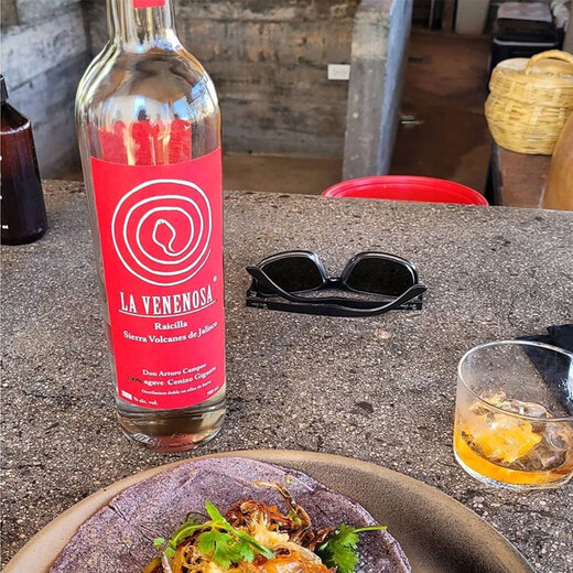 La Venenosa [Originalflasche importiert] Mexiko importierte Lexila Tequila Ausländisch Lai Snake Red Label Tequila 750 ml 1 Flasche