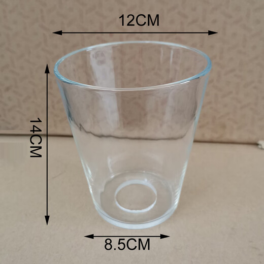 Temphe à lampe à lampe en verre givré
