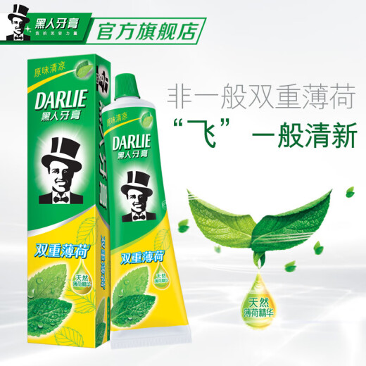 DARLIE好来(原黑人)牙膏  实惠装双重薄荷清新口气 双重薄荷 225g 1支