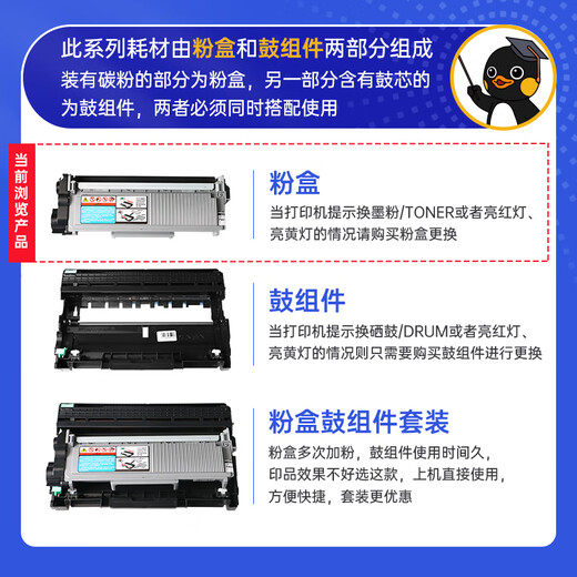 Gezhige TN-2115 powder box suitable for brother hl2140 2150N mfc7340 7440n 7450 7840n dcp7030 7032 7040 7045 ink cartridge printer powder box