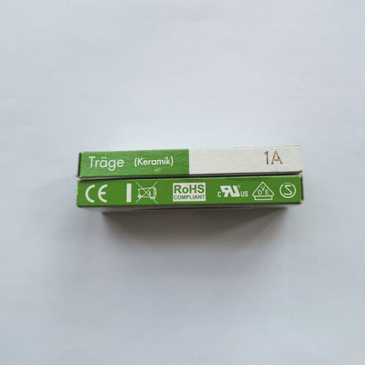 ESKA ceramic fuse 5x20 with sand slow T1H250V ceramic tube with arc extinguishing sand 1.25A box