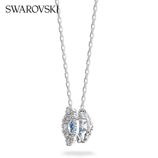 Swarovski (SWAROVSKI) beating heart UNA SPARKLING lucky four-leaf clover necklace birthday gift for women 5642927