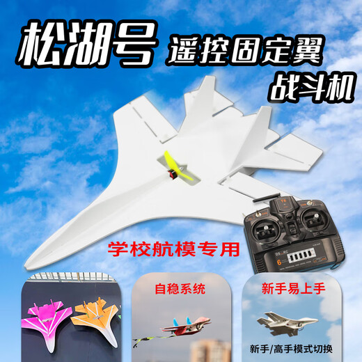 Wlyx Songhu Controlado controlado a avión fijo Modelo de aeronave Accesorios de competencia escolar de espuma resistente a la aeronave-Cuerpo de piso (con pegamento)