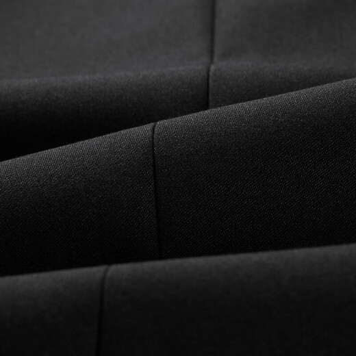 HLA Heilan House slim-fit imitation wool suit men's classic flat lapel business simple solid color suit HTXAD3R057A black (57) 190/112C (54C)cz