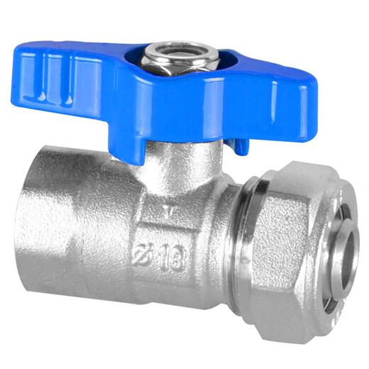 XMSJ TUBO DE ALUMINIO-plástico Válvula de bola 4 minutos 6 minutos 1 pulgada Calentador de agua Solar Tipada de agua Tuertización Tipo de latón 12164 Válvula adicional de bola de madeja