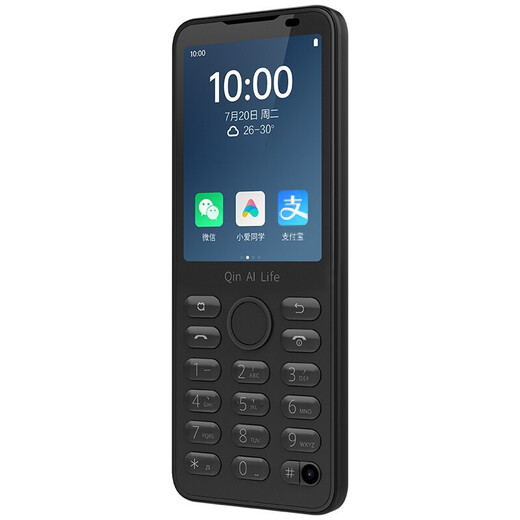 Qin Duoqin F21 Pro 4G full network access student phone key touch screen Android smartphone straight board button with front and rear camera iron gray (customized version without camera) 4+64GB [install Douyin]