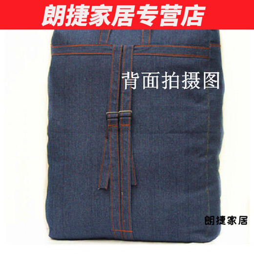 Murannuoer migrant worker storage bag special thickened denim backpack canvas moving bag backpack luggage bag checked package large thickened version without words