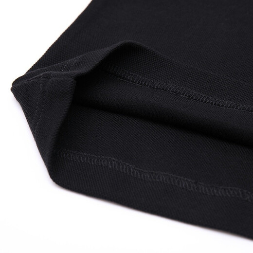 Meister Polo Paul T-Shirt Offizielle Marke Luxus Samt verdickte Stand Halsband Reißverschluss Langarm Langarm Herrenschildkrötenpolo Hemd Herrenherbst und Winter JR9905-A Schwarz L.