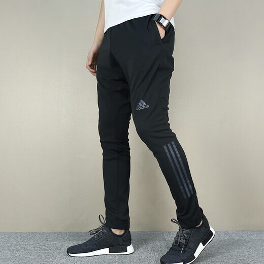 
Adidas men's pants autumn and winter new sports pants training pants fitness jogging casual pants warm comfortable long pants GK9226/knitted foot tying M