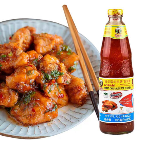 潘泰诺华星泰国进口泰式甜辣酱730ml（880g)烧烤烹饪辣鸡调味酱酸甜酱蘸酱 甜辣酱730ml一瓶