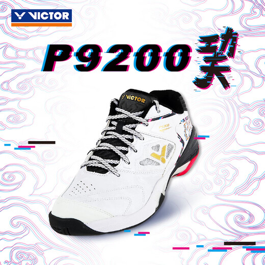 
Victor Victor P9200 professional badminton shoes for men and women sports anti-slip shock-absorbing and breathable Kung Fu P9200AH bright white 37 (it is recommended to choose one size larger than ordinary shoes)
