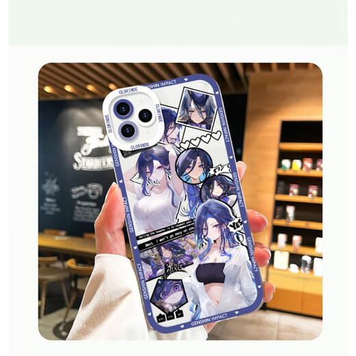 
Xiaomi (MI) Clorinde transparent mobile phone case is suitable for Apple Huawei mate60vivoiQOONeo9OPPO Xiaomi 12 Angel Eye-Q16886- [Apple model-specific model is sent to customer service]
