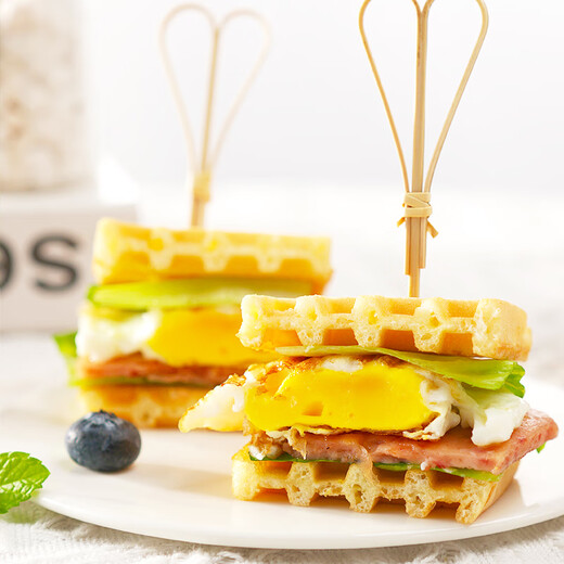 
Danff waffles without additive sugar flavor Internet celebrity snacks hand-pulled bread breakfast food biscuit cake 160g/bag
