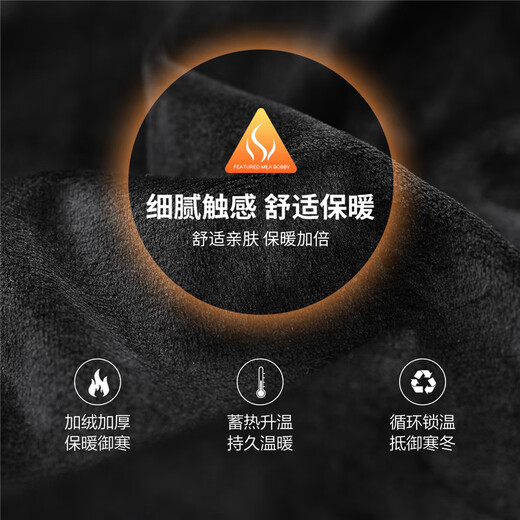 与狼共舞【加绒】可拆卸连帽夹克男2024秋冬新款肌理格纹休闲男士外套1047 黑色001 S (165)