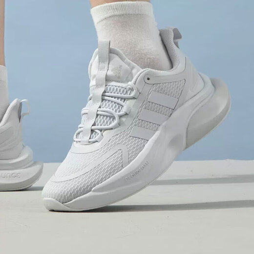 ADIDAS Men's Shoes 2025 Nuevo zapatos deportivos de alfabia de verano zapatos para correr zapatos casuales zapatos de papá ie9766 gris claro 41