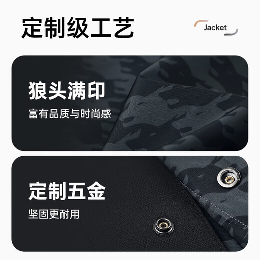 Septwolves Milan same style jacket men's jacket double-sided wear three-proof easy care business travel jacket commuting versatile men's clothing