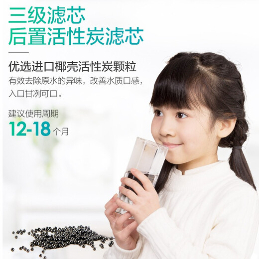 Smith (A.O.SMITH) Garit Dabai water purifier original composite filter element is suitable for CXR550-T1 CXR600-T1 CXR400/700/800-T1 CSR700-T3 CSR500-T2 1st level + 3rd level composite filter element CTR600-X1 CTR800-X2