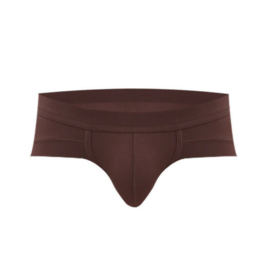 Ye Zimei men's underwear briefs modal low waist sexy u convex bag white small boxer shorts trendy black XXXL