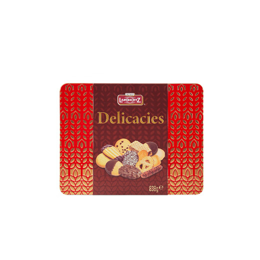 Lambertz Germany original imported selection of assorted chocolate chip cookies gift box 838g holiday souvenir gift