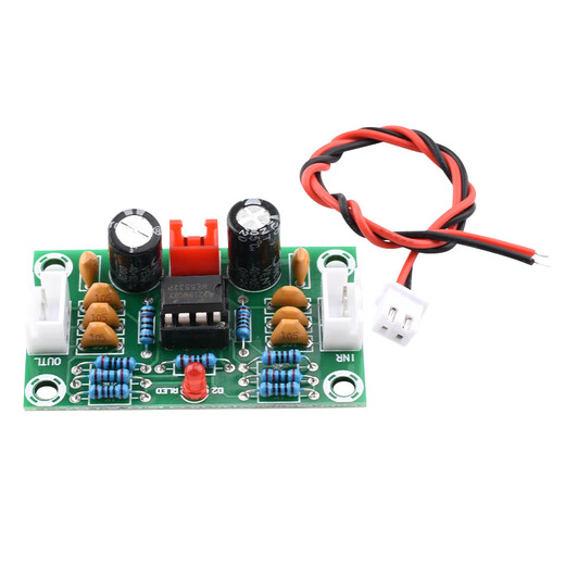 Dzyj A902 OP-Verstärkerverstärker-Verstärker Vorderplatine NE5532 Pitch-Board-Vorverstärker 5-Rate-Weitspannung NE5532 Vorverstärkermodul