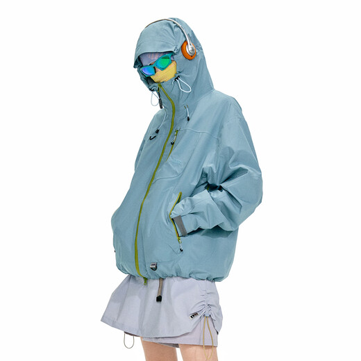 NOTHOMME Kongshanyu 3in1 Outdoor Hiking Mountaineering Jacket 3L Laminated Autumn and Winter New Three-in-One Jacket Mustard Gray M