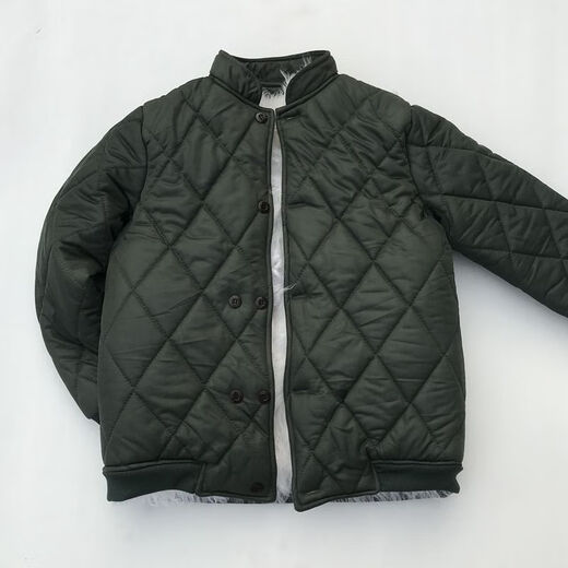 Jeep (JEEP) wool cotton-padded jacket men's fur all-in-one jacket middle-aged and elderly thickened sheepskin cotton-padded coat fur jacket autumn and winter real wool jacket military green + long wool liner bust 3 feet 4 (suitable for weight 125-140 Jin Jin equals 0.5 kg)