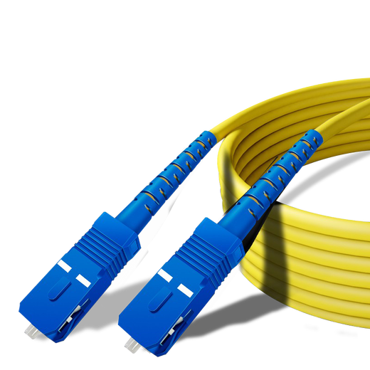 Chen Feiyang Telecom grade fiber optic jumper SC/FC/ST/LC single-mode single-mode double-core low-smoke halogen-free fiber optic jumper SC-SC (single-mode single-core) 3 meters