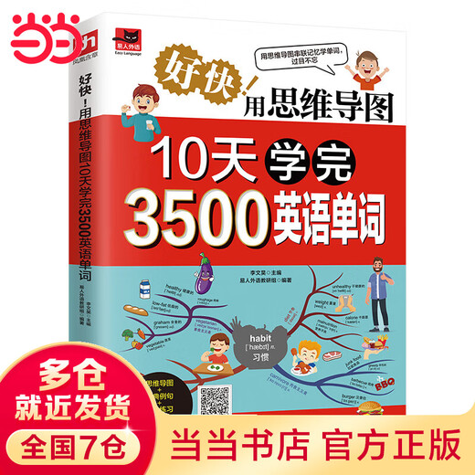 So fast! Use mind mapping to learn 3,500 English words in 10 days