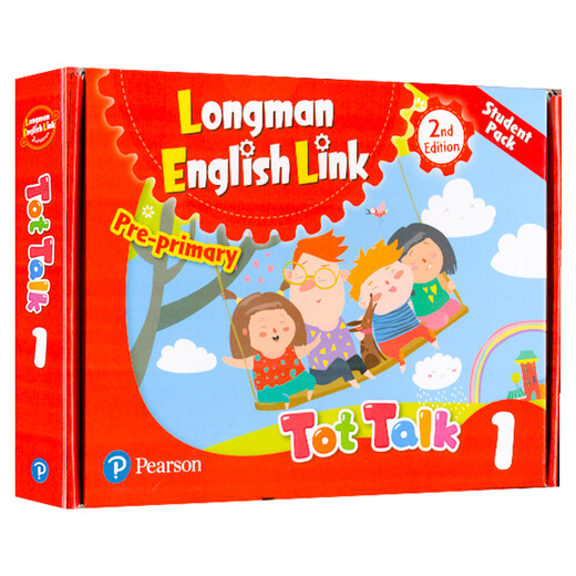 tot talk 原版进口新版朗文培生幼儿英语直通车 1级别 书+练习册+故事书 3-6岁儿童早教启蒙培训机构学习教材