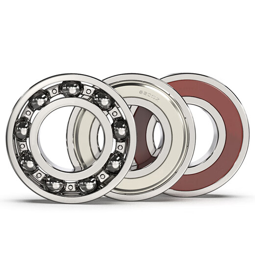Roulements importés japonais à grande vitesse 6200 6201 6202 6203 6204 6205 6206 RS -6205ZZ - Joint de couverture en fer -3000 vitesse