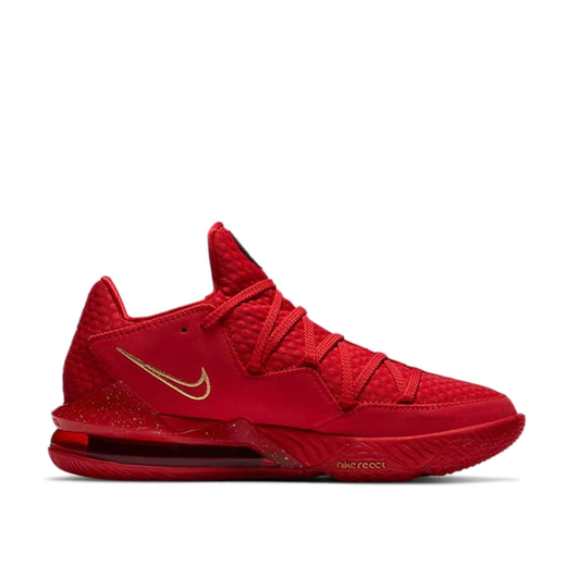 Nike (Nike) Herrenschuhe New LeBron 17 James Sport Basketball Schuhe CD5009-600 Jinhong 46