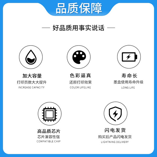 梦翔适用佳能IP4880 IX6580 MG5180 5280 5380 6180 6280打印机墨盒 PGI-825黑色墨盒 BK【700页】