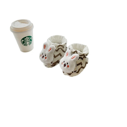 Lingting Eagle White Baby Baby Shoes Style y Autumn Hombres y mujeres Bebé Bebé Pequeño Mess Edad sin tacones juguetes Soft Sole Zapatos 0-6-18 meses Crown Lion (calzado de algodón A puro) M Tamaño de 12.5 cm Longitud interna recomendada de agosto-18 meses