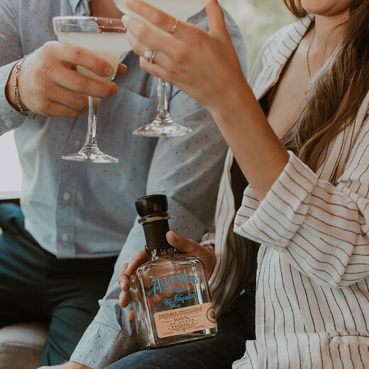 阿卡维拉斯龙舌兰酒墨西哥原瓶进口洋酒tequila特基拉酒 阿卡维拉斯银标龙舌兰 750mL 1瓶