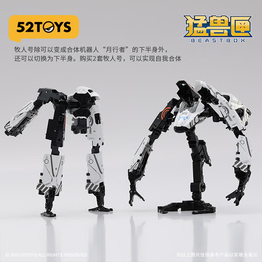 52TOYS BEASTBOX Universal Box Series Almighty Team Transformation Toy Mecha Model Ornament Universal Box Series Almighty Team Shepherd
