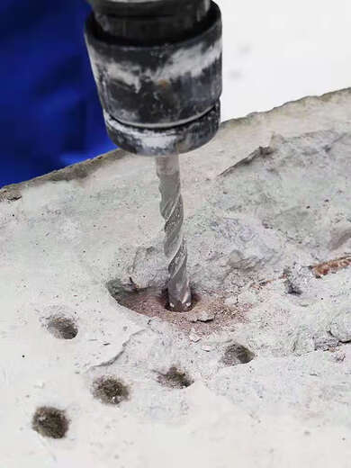 Customized Cross Impact Drill Bit elektrischer Hammerbeton durch den Wandquadrat Griff durch den wandköpfigen Kopf runden Griff Legierung Legierungshöre Quadratgrad Kreuz 12200 mm zehn Stücke