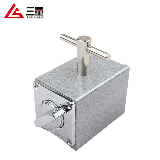Three-quantity precision V-shaped magnetic watch base, strong switch-type magnet magnetic watch base, strong magnetic magnet base JD170 strong magnetic magnetic base 10T
