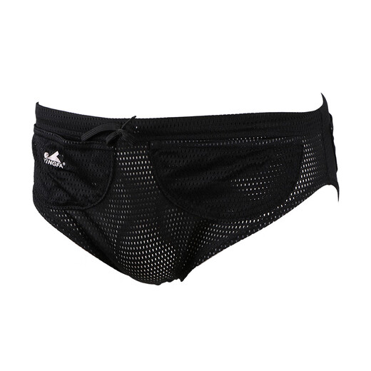 YINGFA swimming training resistance pants for men, adult and children professional competition triangle swimming trunks, racing to reduce drag and increase swimming speed, resistance pants - black M (waist circumference 2.3-2.6 feet)