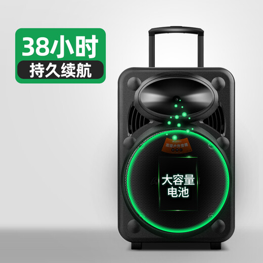 SANSUI outdoor karaoke special pull rod audio square dance smart speaker professional equipment mobile portable Bluetooth player MK15-15 electric acoustic guitar folk instrument speaker