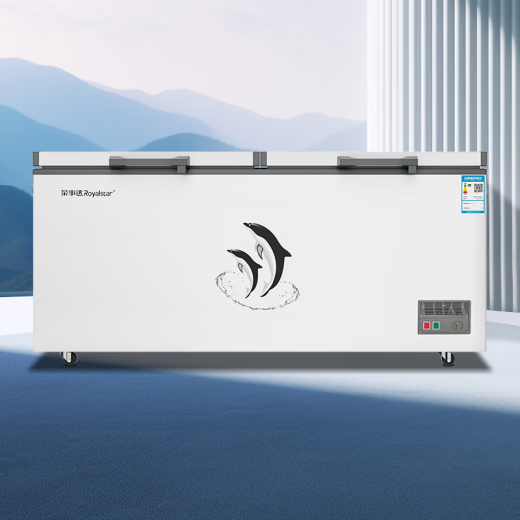 
Royalstar freezer commercial large capacity full freezer horizontal freezer household refrigeration dual-purpose freezer large freezer freezer 718 single temperature [first-level energy efficiency mechanical temperature control]